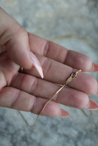 14K SKINNY CHAIN