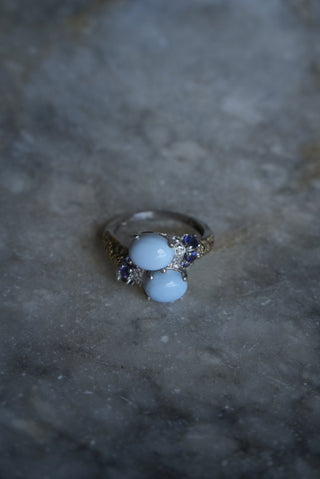 Robins Egg - Dual Tone Bypass Ring