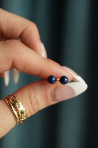 14K LAPIS STUDS