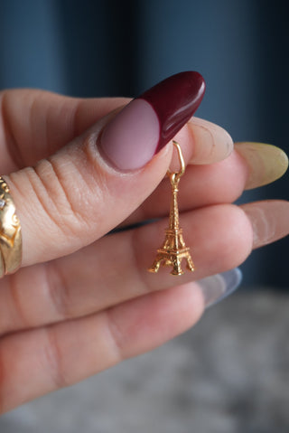 14K EIFFEL TOWER CHARM