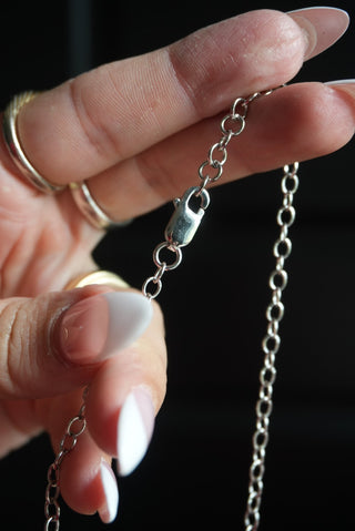Drop in the Ocean - Sterling Opal Inlay Necklace