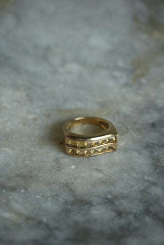 CUT CITRINE SZ 6