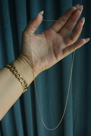 14k CURB LINK CHAIN