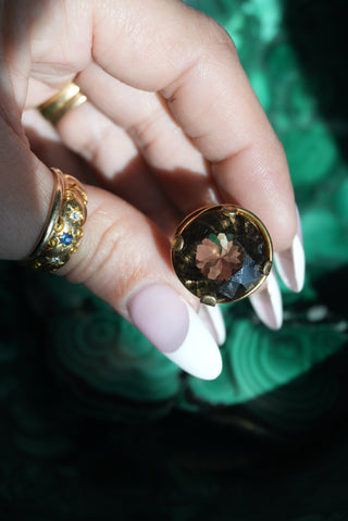 SMOKEY QUARTZ SZ 6.5