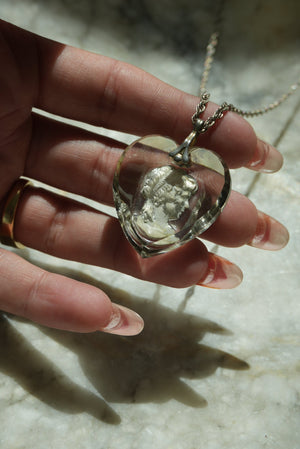 GLASS HEART CAMEO