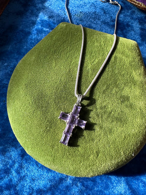 AMETHYST CROSS