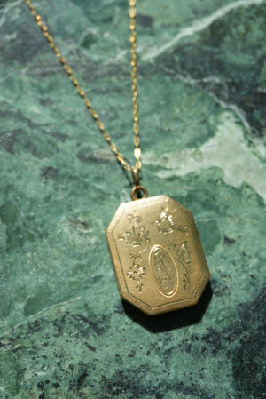 RARE ANTIQUE INITIAL LOCKET