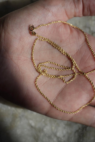 14k Skinny Rope Chain