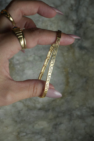 14k Greek Key Bracelet