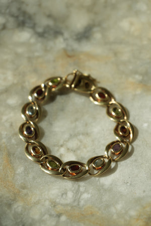 14K NATURES SKITTLES BRACELET