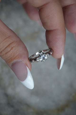 CLEAR CLADAUGH SZ 6.75
