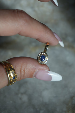 TANZANITE CHARMS 14K