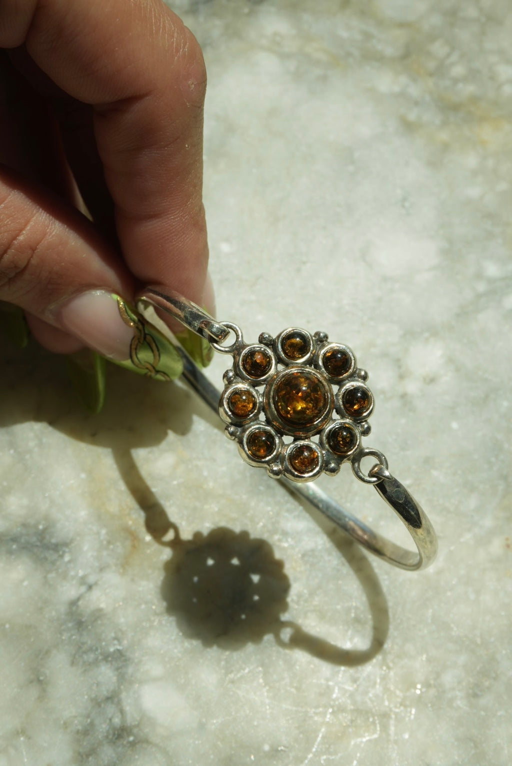 AMBER SUN BANGLE