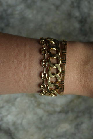14k Greek Key Bracelet