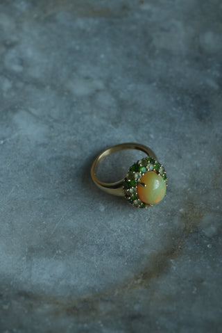 10K JELLY OPAL RING