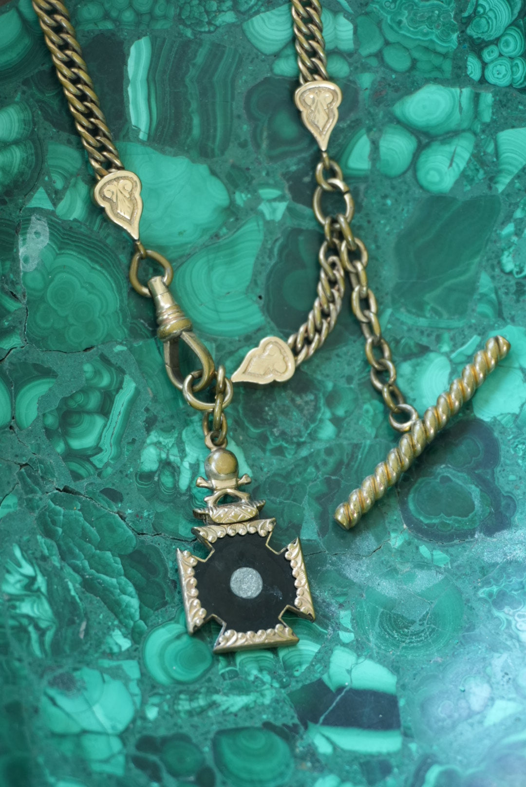ANTIQUE WATCH NECKLACE