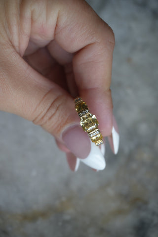 LEMON CITRINE SZ 10