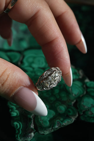 14k Antique Diamond Ring