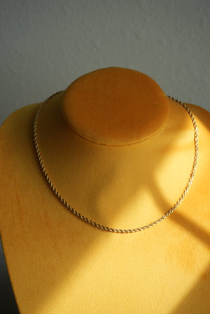 15.5 INCH 14k ROPE CHAIN
