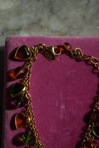 Candy Hearts - Joan Rivers Charm Bracelet