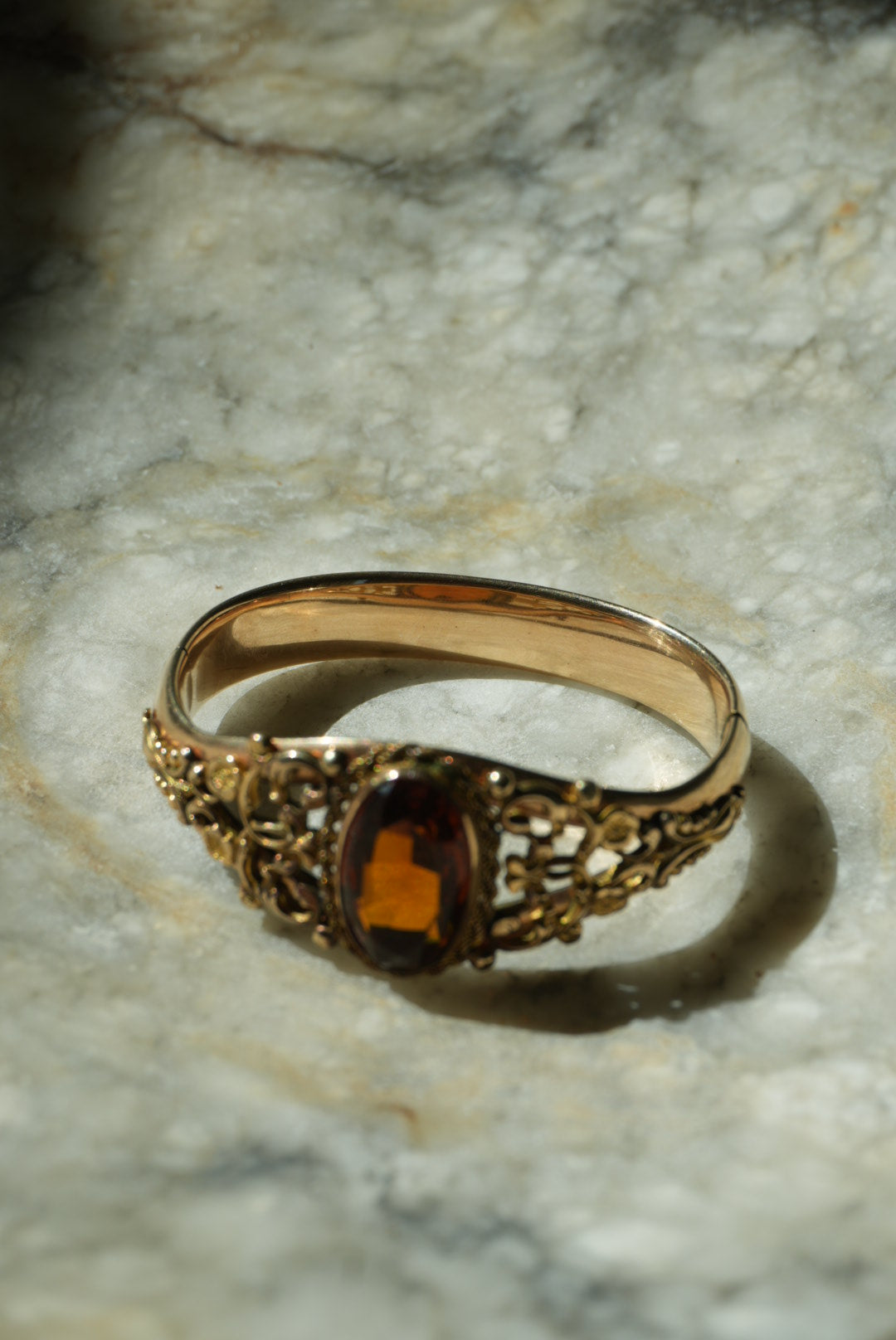 AMBER ANTIQUE BANGLES