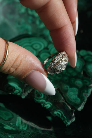 14k Antique Diamond Ring
