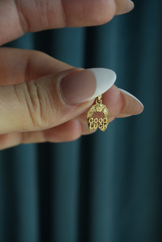 14K GOOD LUCK CHARM