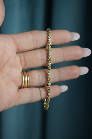 14K DIAMOND TENNIS BRACELET