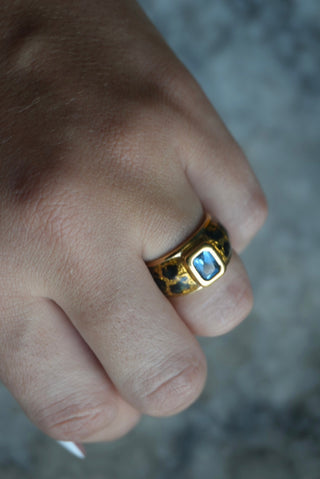 LEOPARD LAZULI SZ 6.5