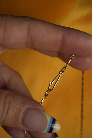 14K WATCH CHAIN NECKLACE