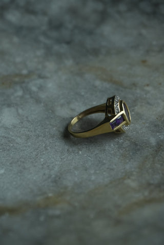 14K AMETHYST RING