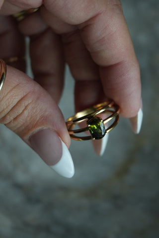 14K TOURMALINE RING