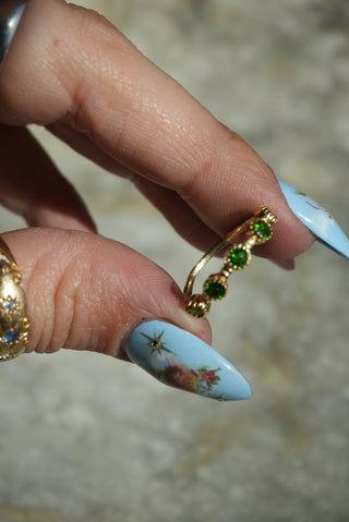 GREEN BUBBLES SZ 6.5