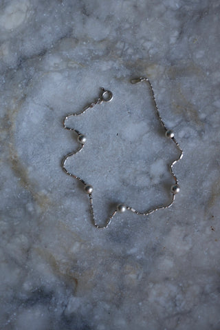 SILVER ANKLET