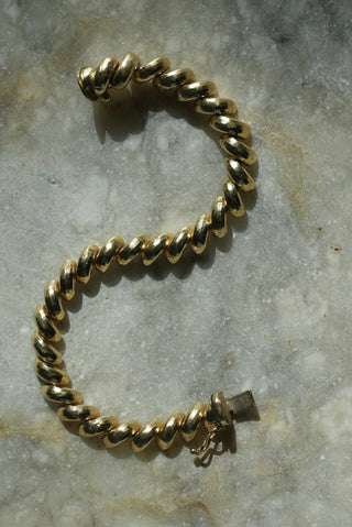 10K CROISSANT BRACELET