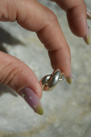CROISSANT RING SZ 6