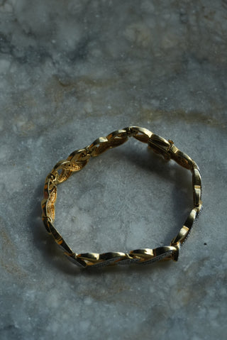Criscross - Dual Tone Bracelet