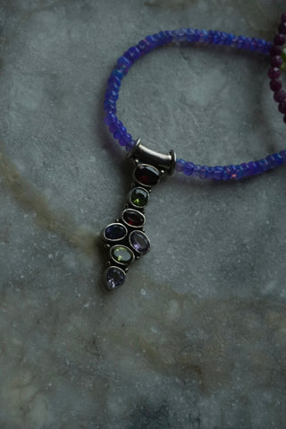 Fall Harvest - Beaded Gemstone Necklace