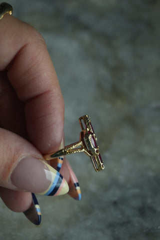 14K RUBY RING