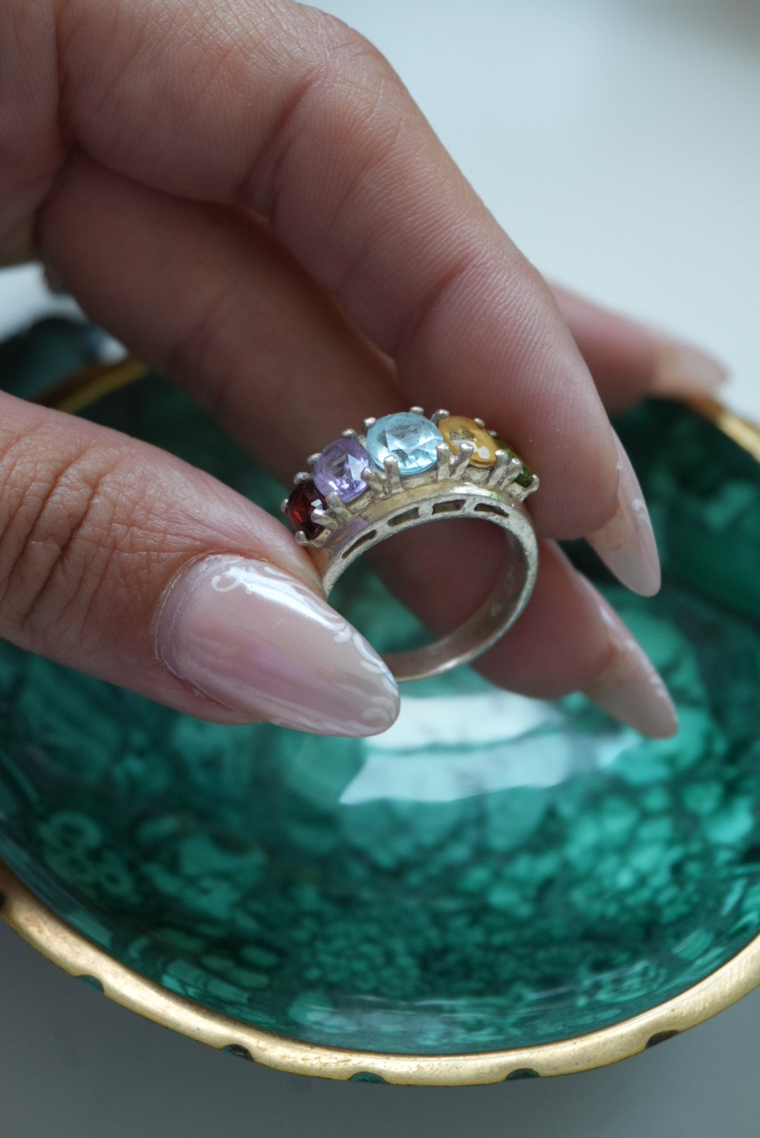 CHAKRA RING SZ 8