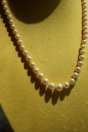 GRADUATED PEACH PEARLS