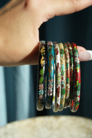 CLOISONNÉ BANGLES