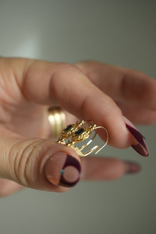 ETRUSCAN REVIVAL EARRINGS 14K