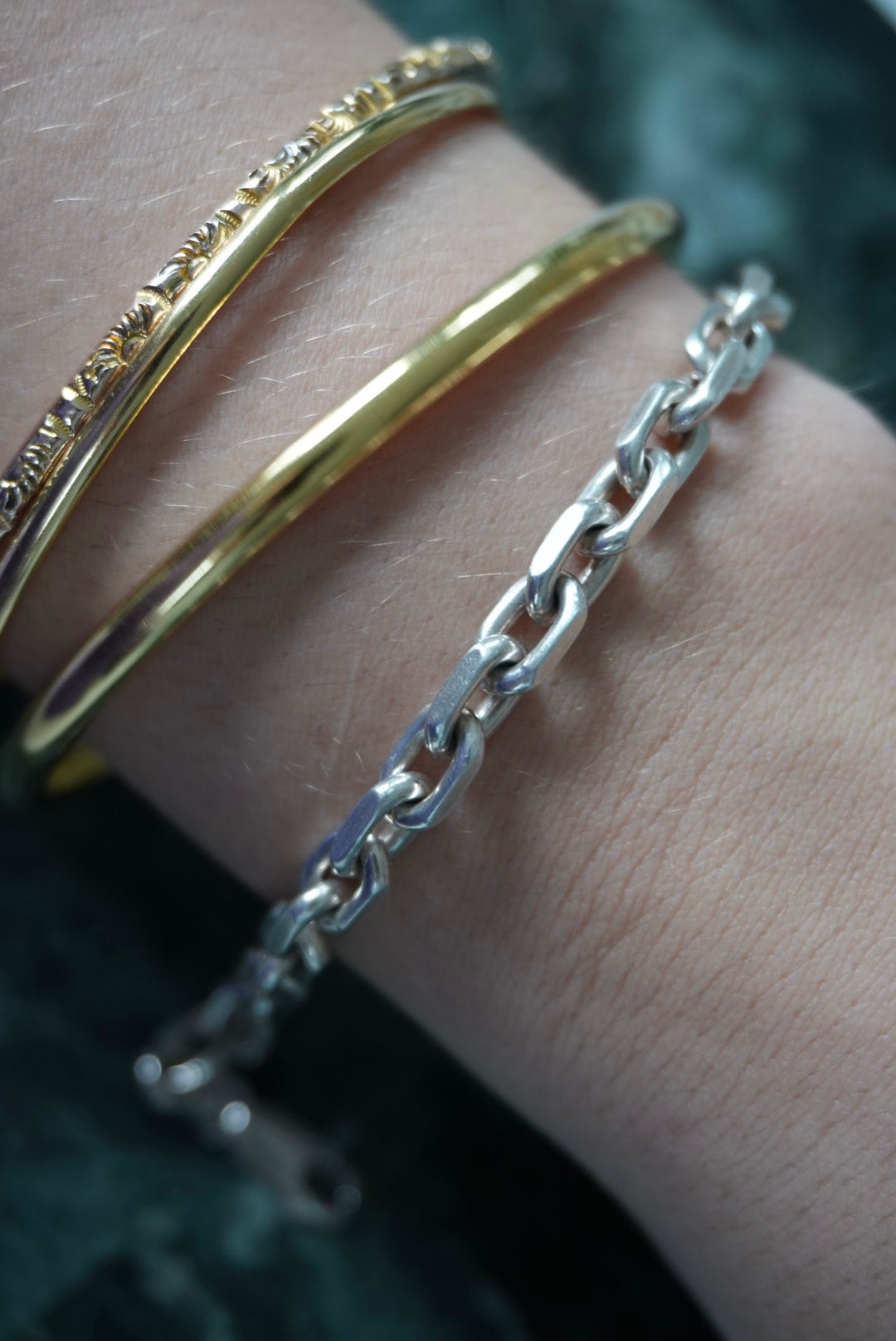 CHAIN LINK STERLING BRACELET