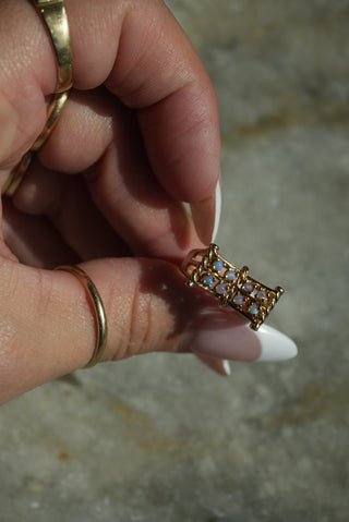 14k Opal Bubble Ring