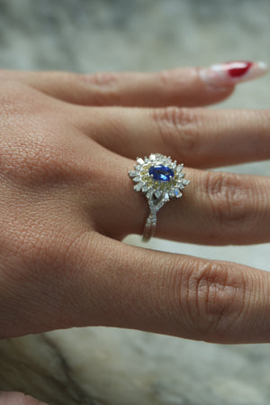 TANZANITE PRINCESS SZ 7.5