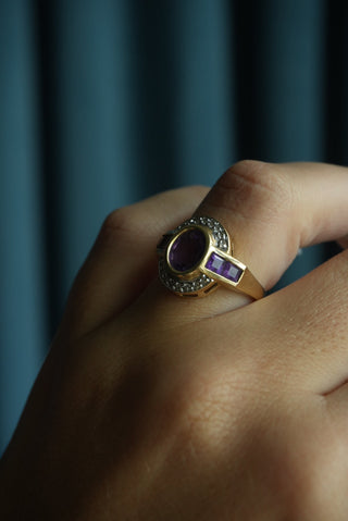 14K AMETHYST RING