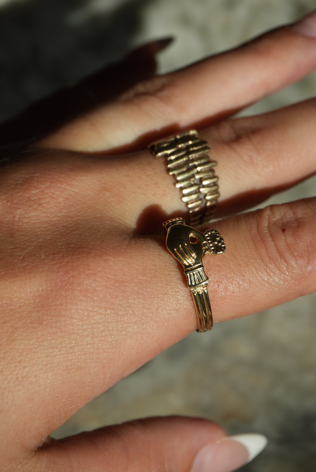 GOLDEN CLAUDAUGH RING