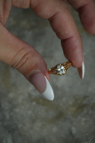 14k Princess Ring