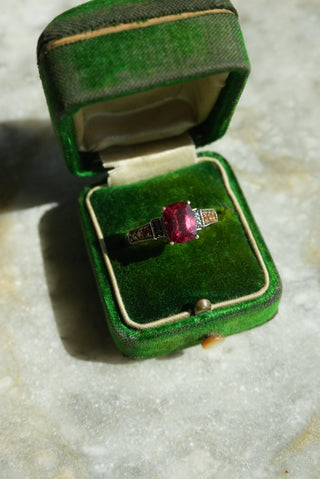 Sunset Stones - Sterling Gemstone Ring Size 10